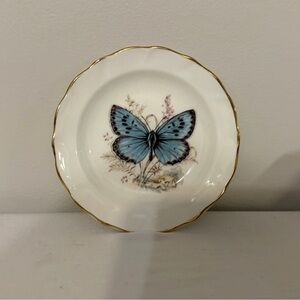 Vintage Butterfly Small Trinket Dish